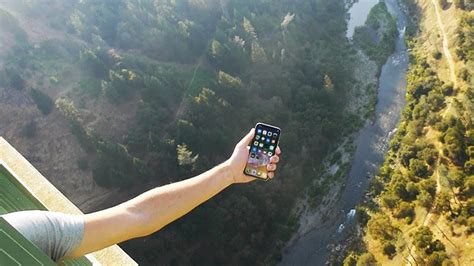 iphone x drop test 1000 feet|tallest bridge iphone x.